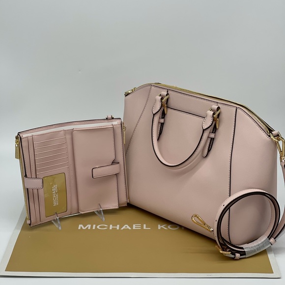 Michael Kors Ciara LG Satchel & Double Zip… - Picture 6 of 15